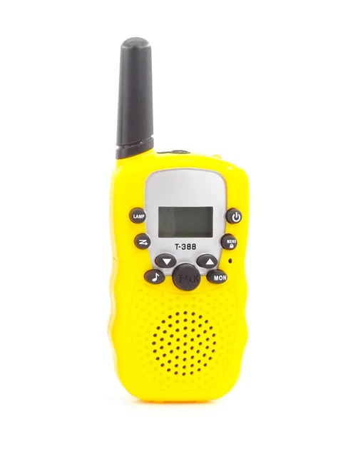  Горячая иди и болтай walkie talkie для детей новый цвет дешевые T-388 двухстороннее радио детская Walkie Talkie “иди