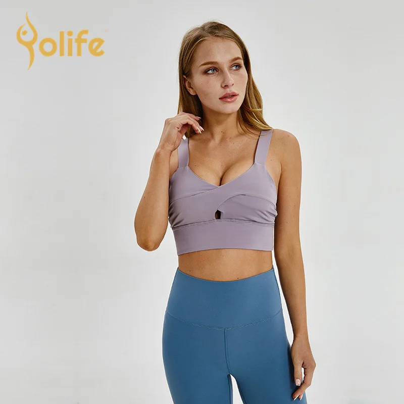 Decompression Breathable Prevent Sagging Yoga Bras Sexy Sports Bra  microdermabrasion at home activewear sports bra