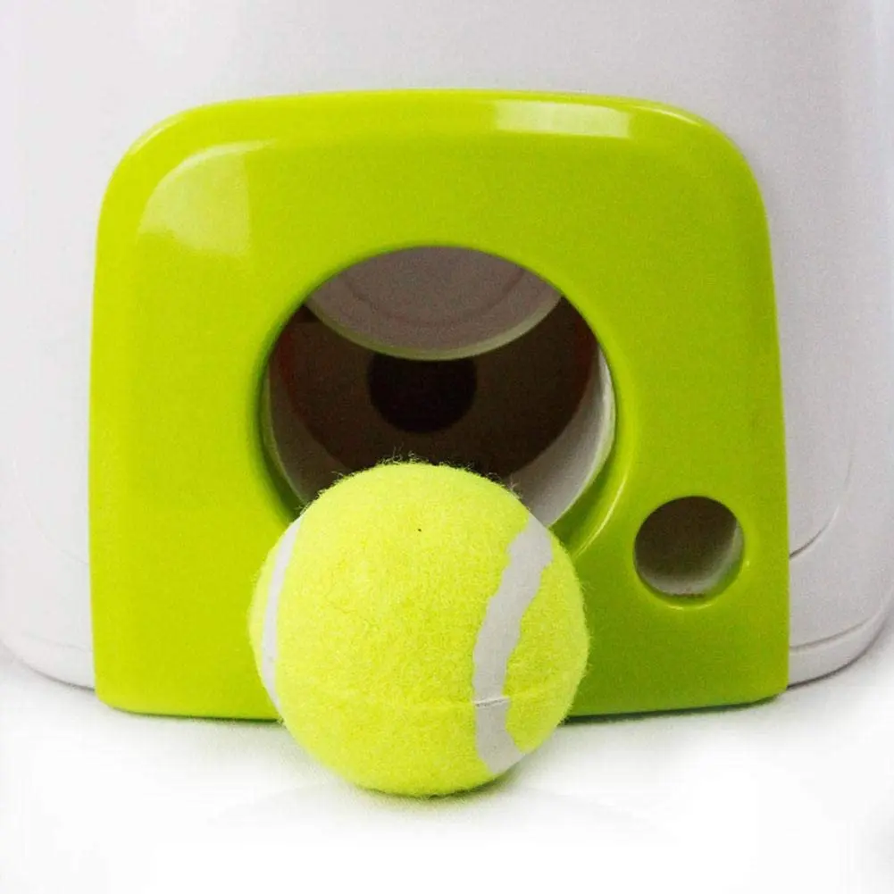 Pet Dog Interactive Toy Automatic Pitching Machine Tennis Balls Included Training  Interactive Dog Toy