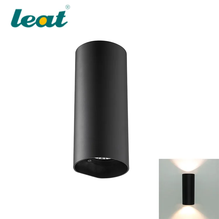 COMELY Aluminium Alloy Black 4 Lights LED Wall Light Up Down 11W Indoor Wall Lamp Led Light Wall Washer Luz De Parede