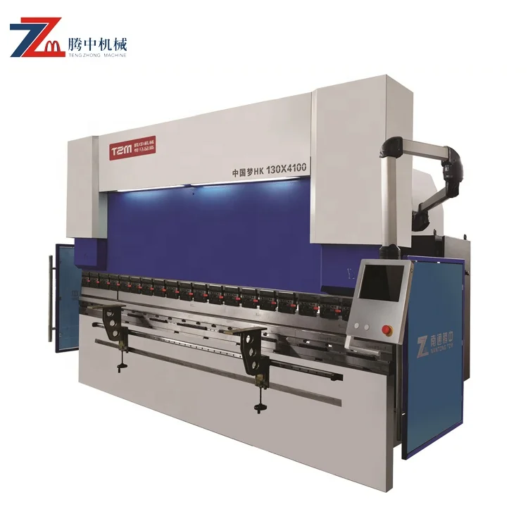 
Tengzhong brand WC67K-160T3200 electro-hydraulic press brake sheet metal folding machine bending machine 