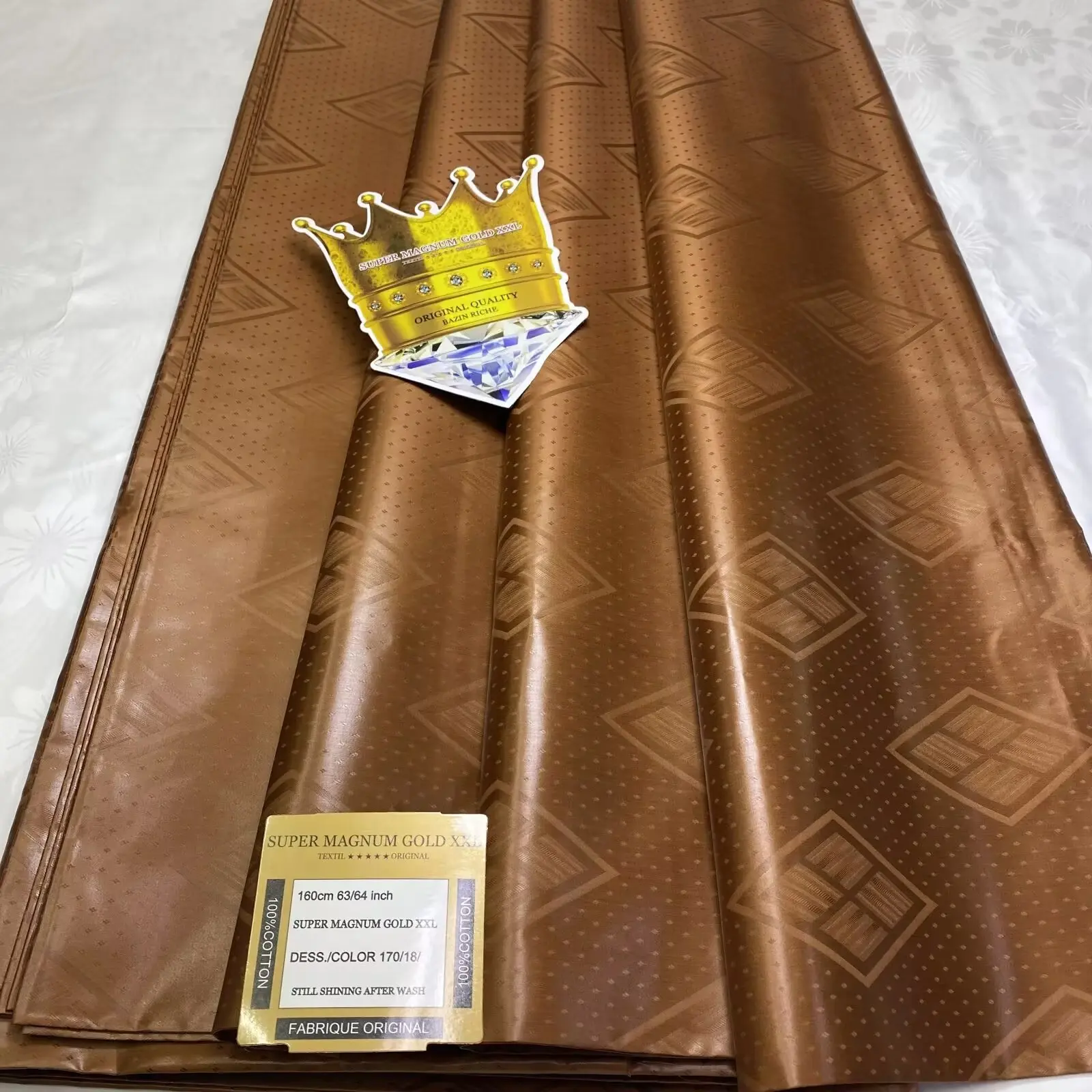 2024New design Cotton Bazin Riche Material High-grade Cotton Bazin Cloth