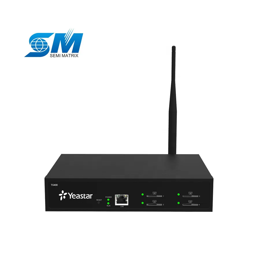 Новый оригинальный шлюз Yeastar TG серии VoIP GSM / WCDMA 4G LTE