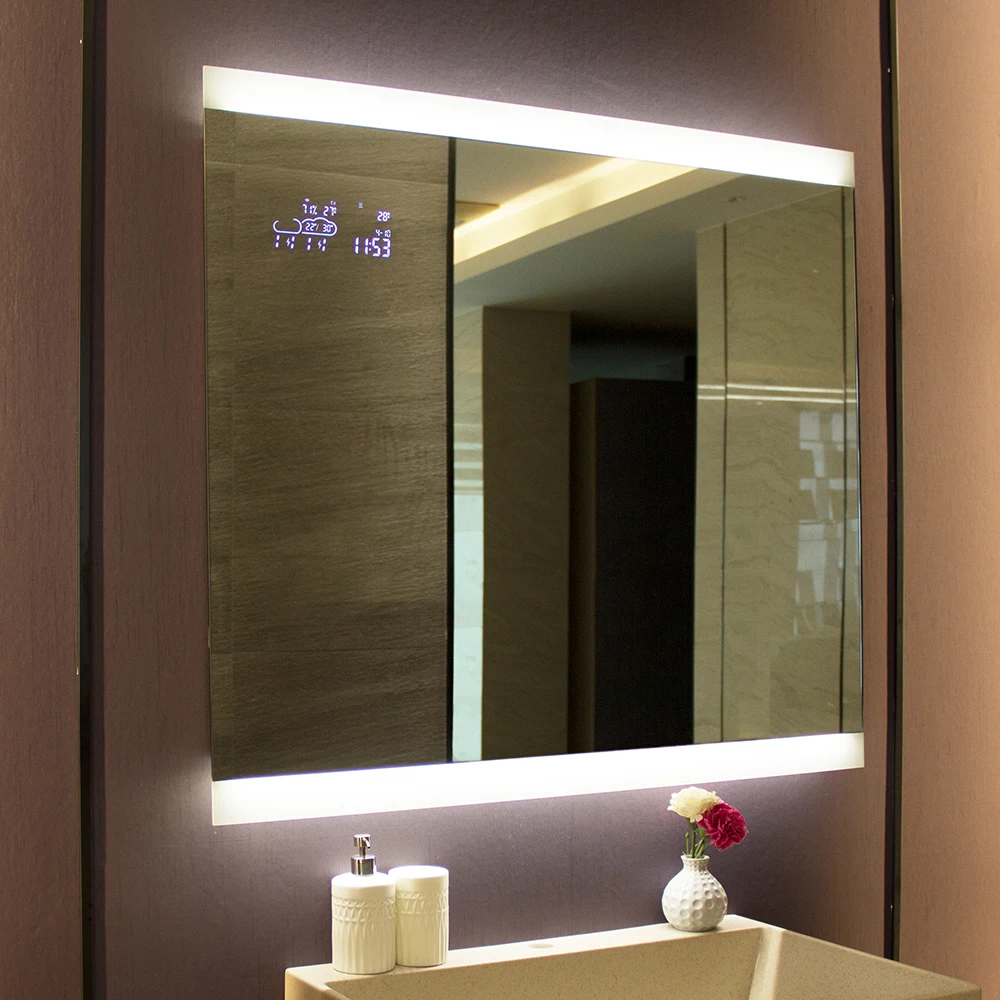 Wholesale Modern Luxury Frameless Custom Light Bath Bathroom Smart Vanity LED Mirror