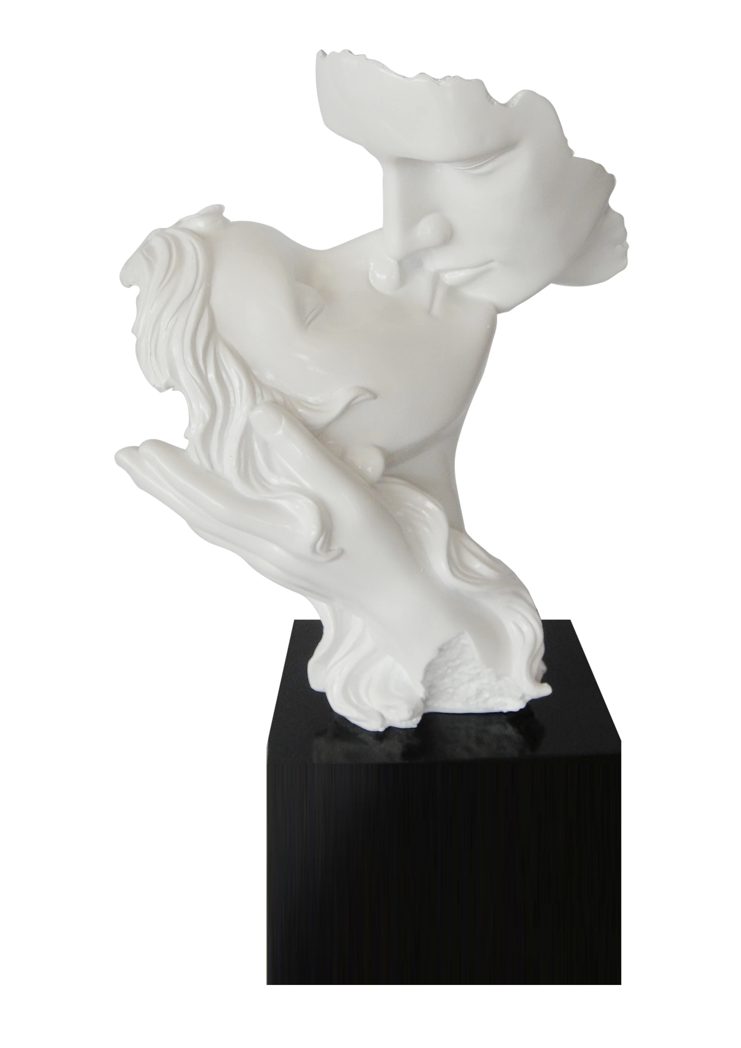 
Silence is Golden - Handcrafted Silent Men Statues Resin Abstract Sculpture For Office Home Decor Figurine Gift 