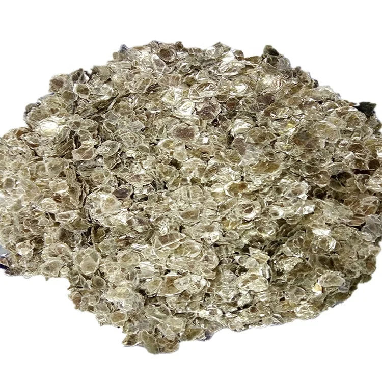 Cosmetic Grade Mica Sheets Colorful Mica Flakes Muscovite Sheets China Factory Supply