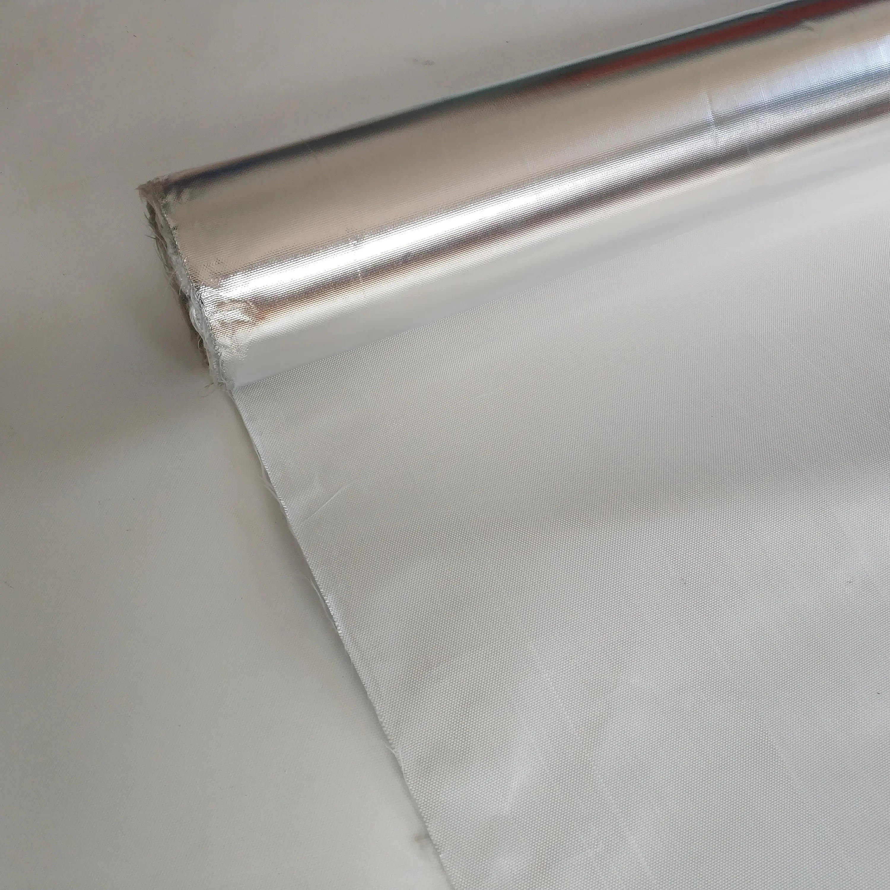 Огнестойкая Стекловолоконная ткань с алюминиевым покрытием и гарантией удовлетворенности