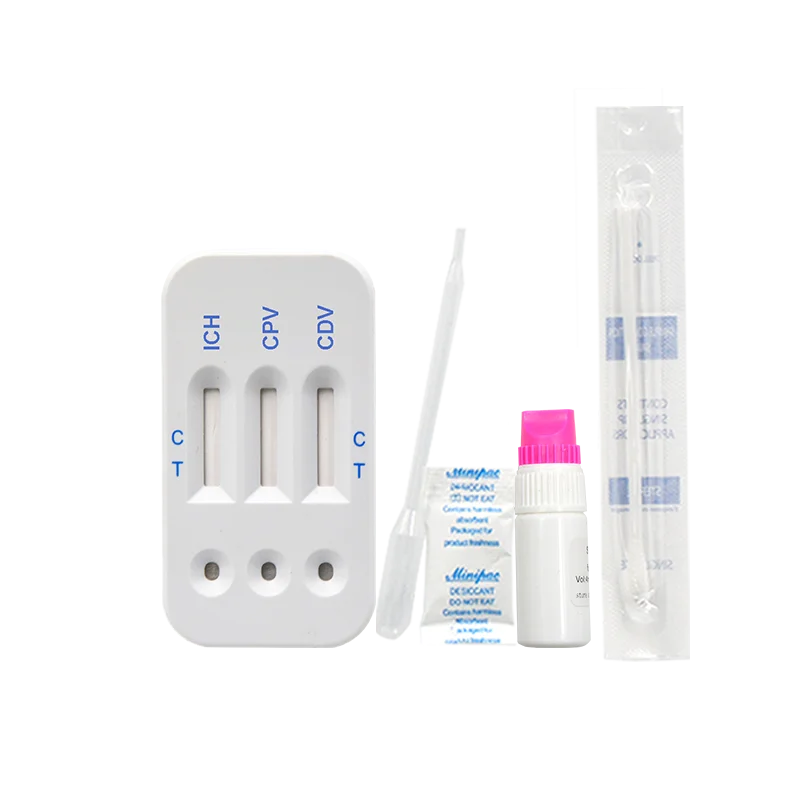 JNCMED Canine Infectious Hepatitis/Parvovirus/Distemper Ich/Cpv/Cdv Ab Combotest