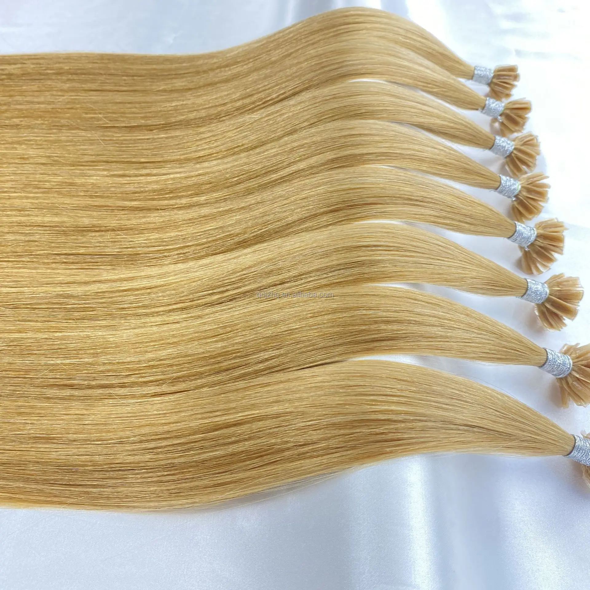 Factory directly sale double drawn Human hair extensions Pre-bonded Keratin hair Extensions Flat U I Tip Hair