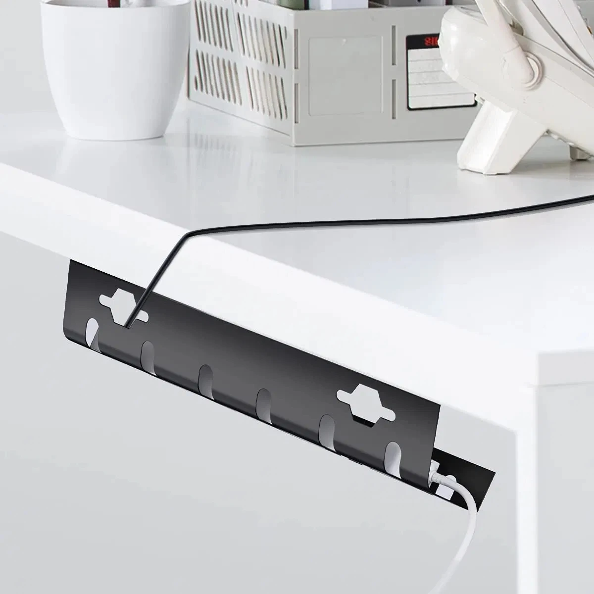 Cable Duct to Hide The Cable Management Channel in Cable Clutter TV