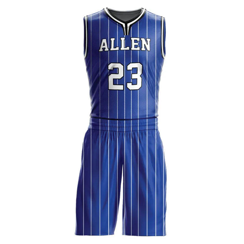polyester fabric high quality tacklw twill custom reversible basketball uniform