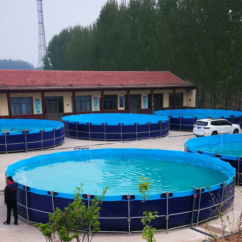 ras Fish-Breeding Pools PVC Fish Breeding Tank Loach Frogs Farming PVC Farming Pool PVC Aquaculture Pool Acuicultura