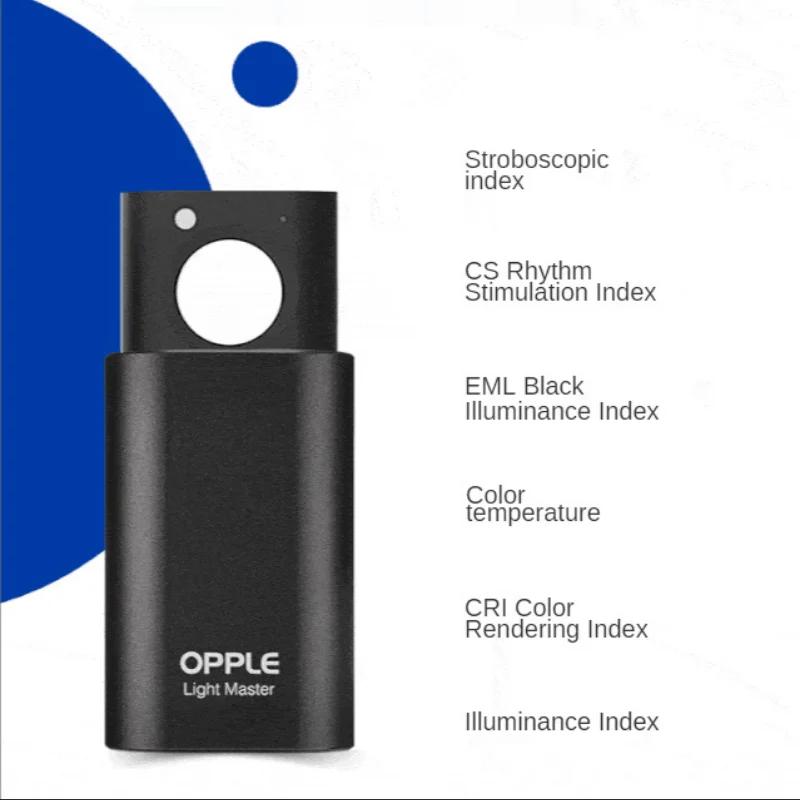 OPPLE Smart Sensor Digital Lux Meter Illumination Meter Light Meter Photographic Lighting Sensor Color Light Sensor