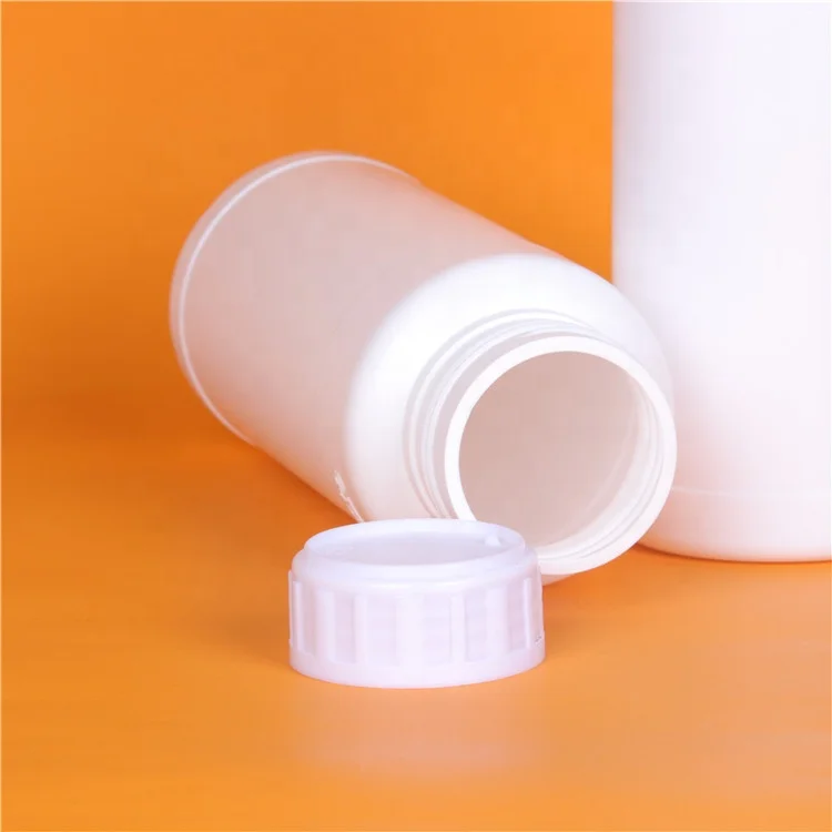 Thickened fluorinated chemical bottles plastic packaging bottles separately packed with lids storage bottle