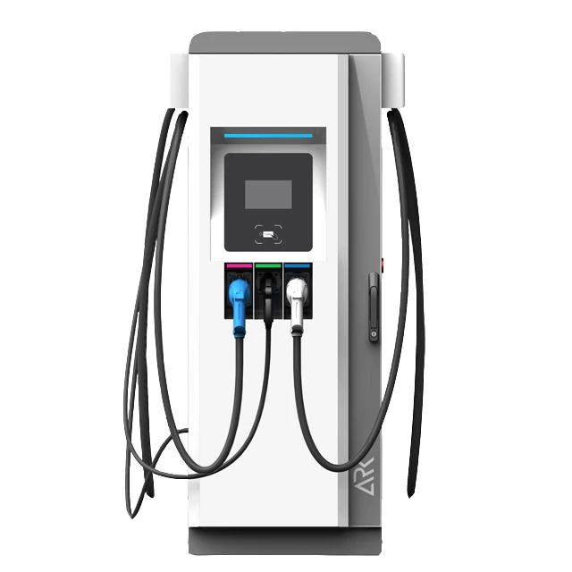 EFlex OCPP интегрированное CCS CHAdeMO EV зарядное устройство с 120 Вт DC 22kW AC Тип 2 выход и балансировочная катушка для управления кабелями