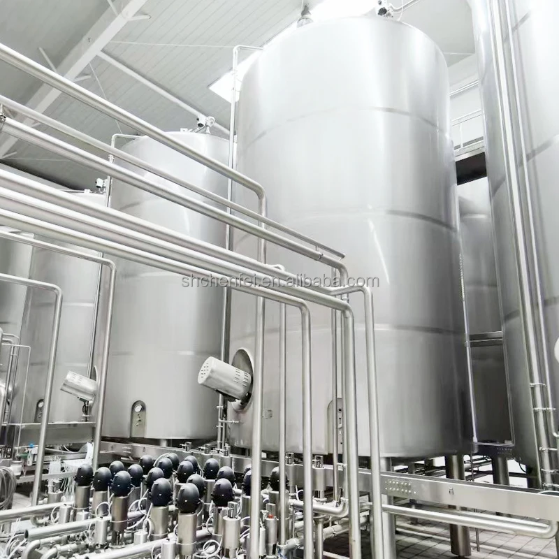 High Quality Custom 1000 3000 5000 Liter Stainless Steel Cooling Injackted Storage Tank For Milk Juice Liquid