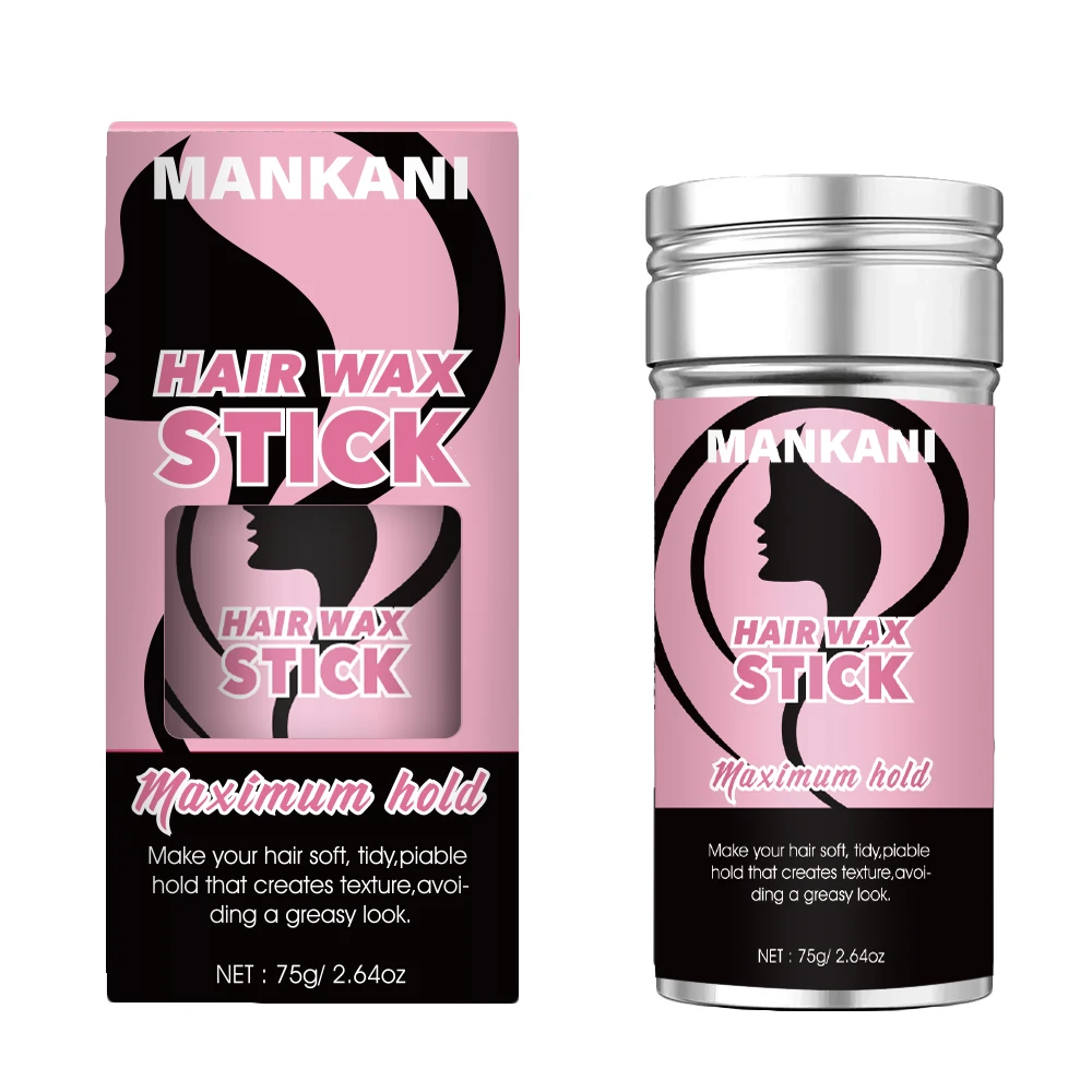 OEM Braids Gel hair wax stick Edge Control Women Braid Styling Strong Hold Edge Control for 4c Hair Wax Stick For Men