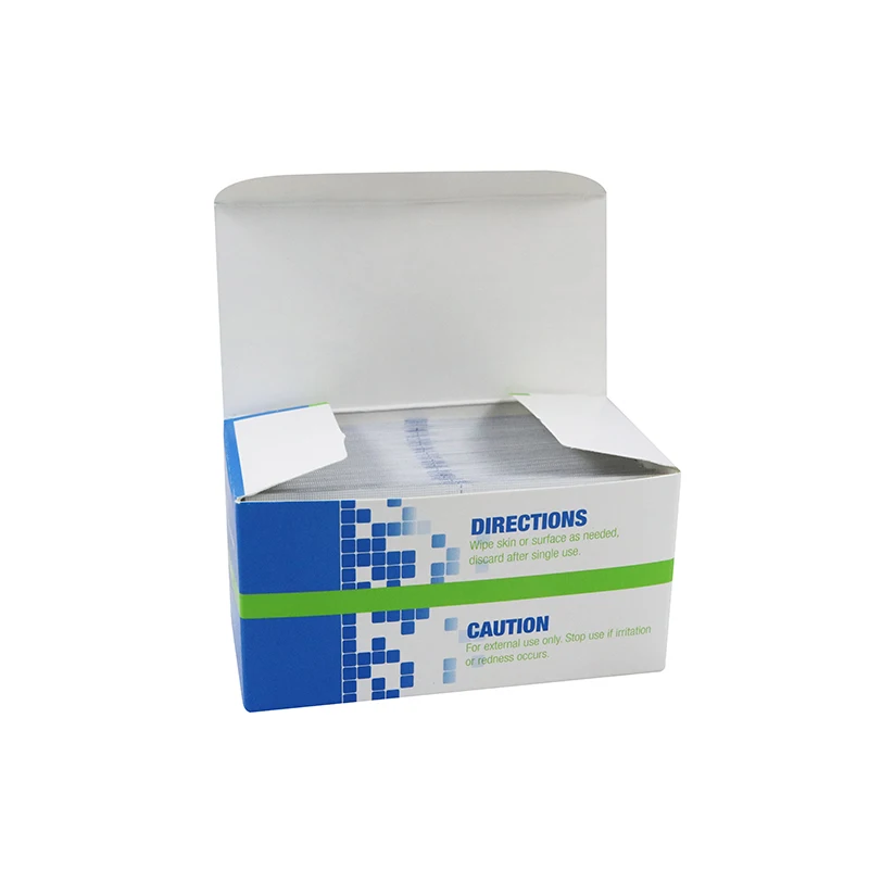 Disposable skin care wet towel swab wipes individually wrapped biodegradable wipes for hospital