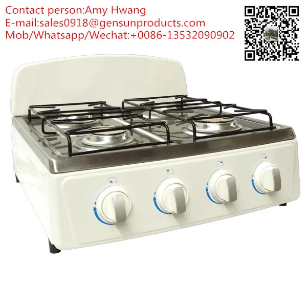 4 burner table stove
