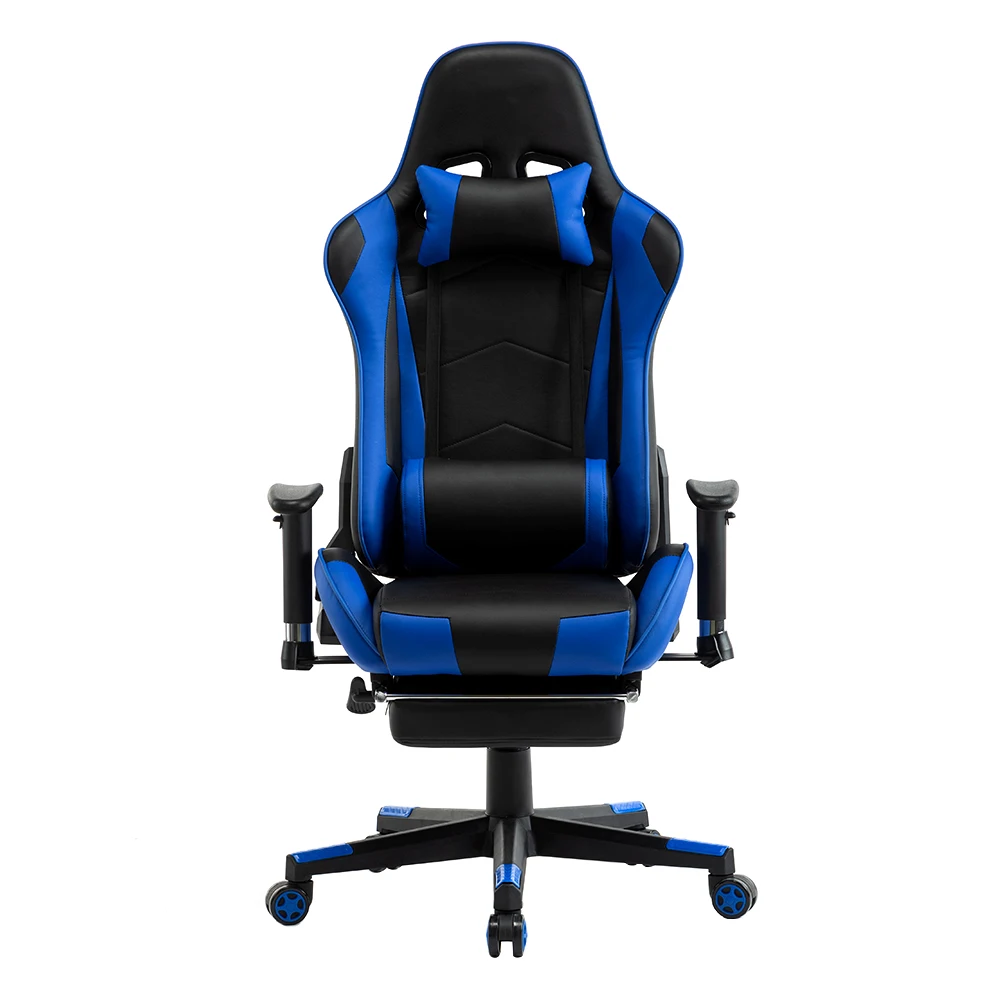 Factory Direct Sale Esport Racing Ergonomic Computer Gaming Chair 2D Silla Gamer 2021 With Footrest