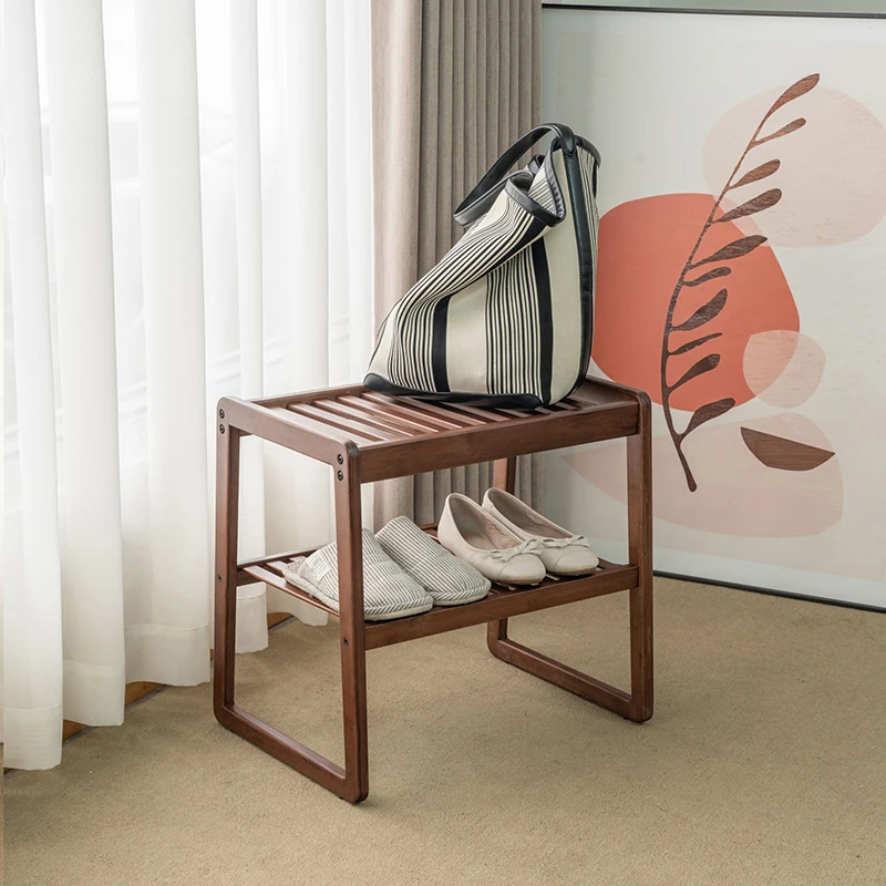 Лидер продаж завод AiLiKEA индивидуальные бамбуковые скамейки бытовые маленькие стулья для ванной современные сиденья