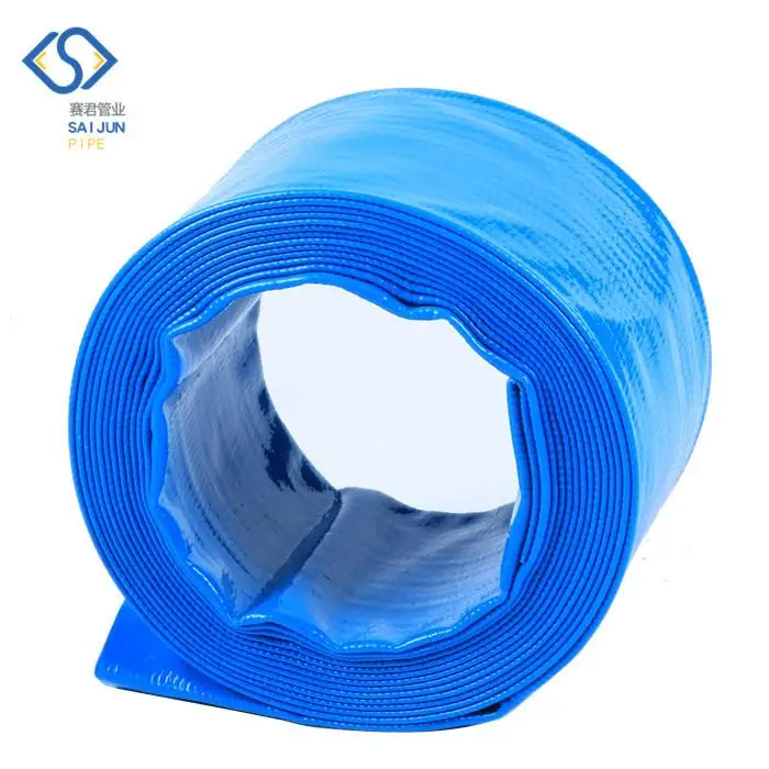 3-дюймовый водяной насос всасывающий шланг Труба катушка плоская