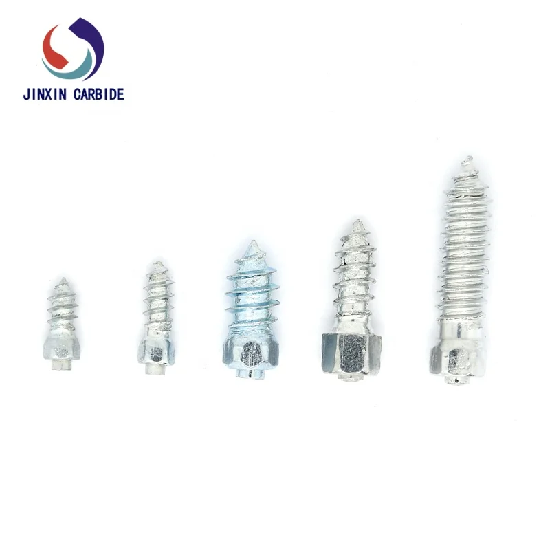 Screw Stud Tyre Snow Chains Tire Spikes Anti-Slip Tire Studs for ATV/Motorcycle/Farm/Dirt Bike/Snowblower/Other Applications