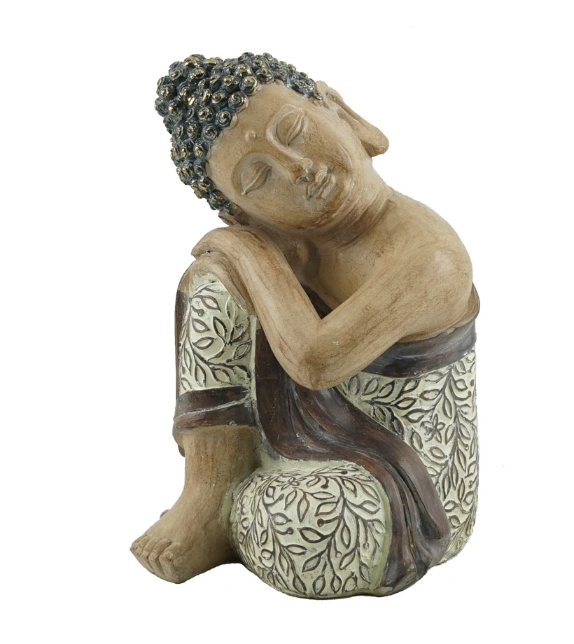 Polyresin Handicrafts Home Decor Sculpture Indoor Sitting Buddha Statue Resin Thai Zen Buddha Statue Buddha Statue Sculpture