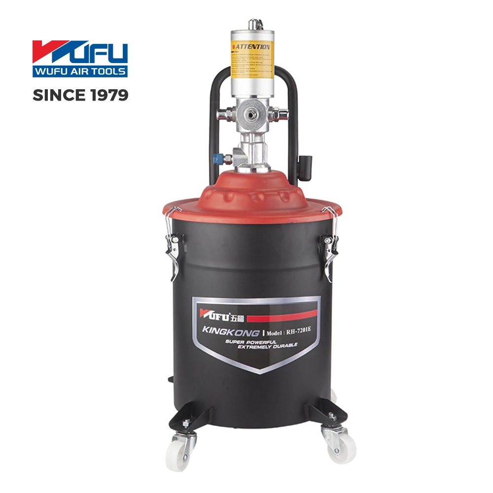 RH-7201E 50:1 ratio 20l air grease gun pump oil injector