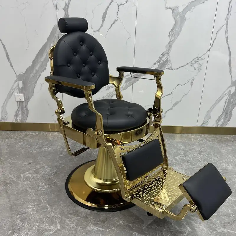 Hot Sale Vintage Beauty Salon Furniture Luxury Royal Chair Antique Barber Shop Chair
