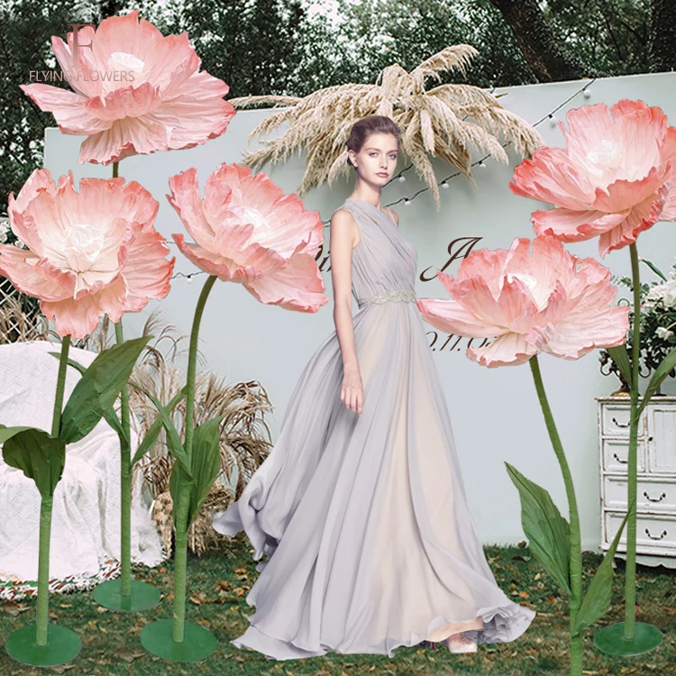 Wedding Background Decoration Customization Flowers Giant Paper Flowers