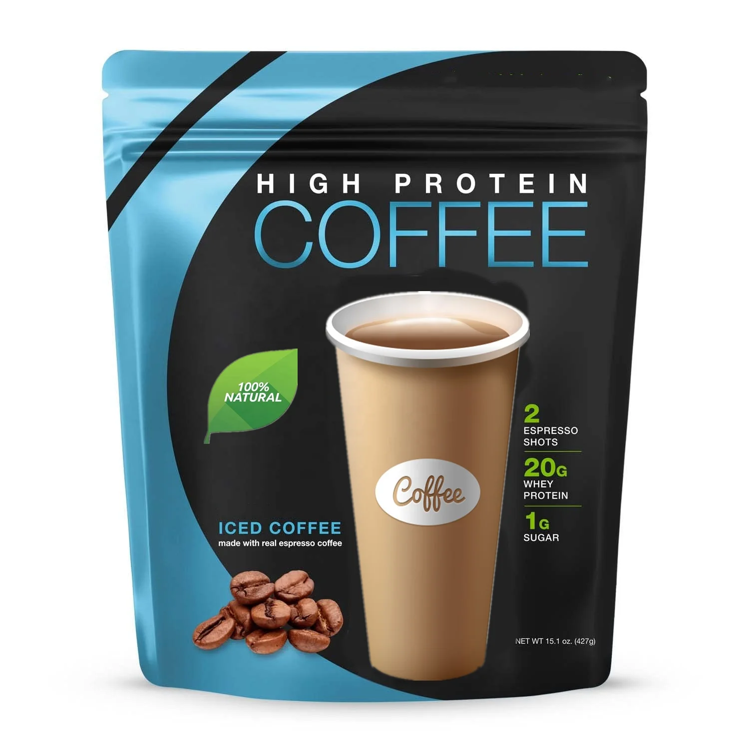 Vanilla Flavor Hot Protein Instant Coffee