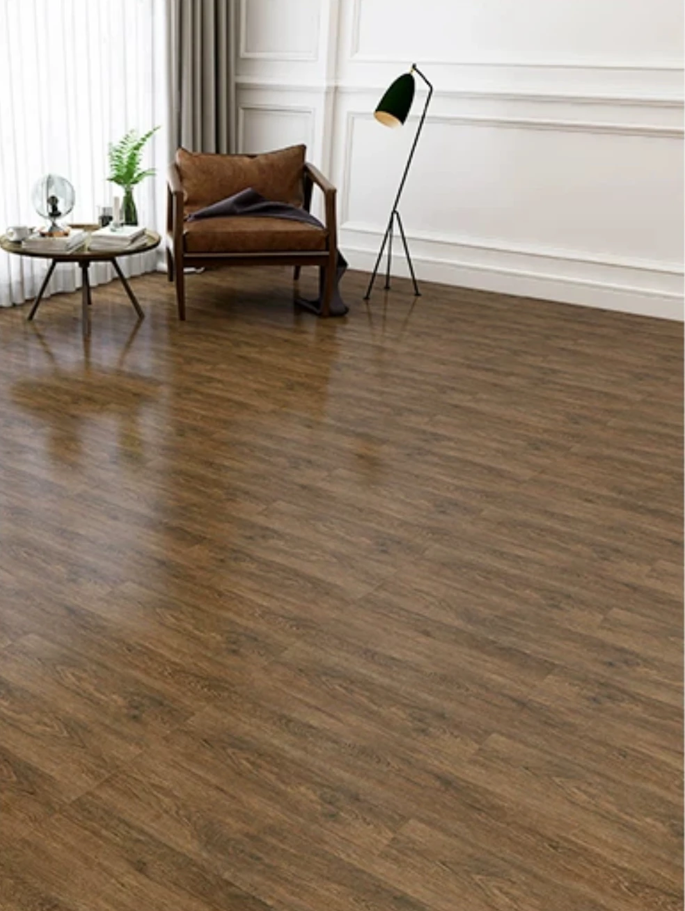 Modern Design Waterproof PVC SPC Flooring Vinylank Wear-Resistant Floor Covering with Vinyl Plank & Tile Options