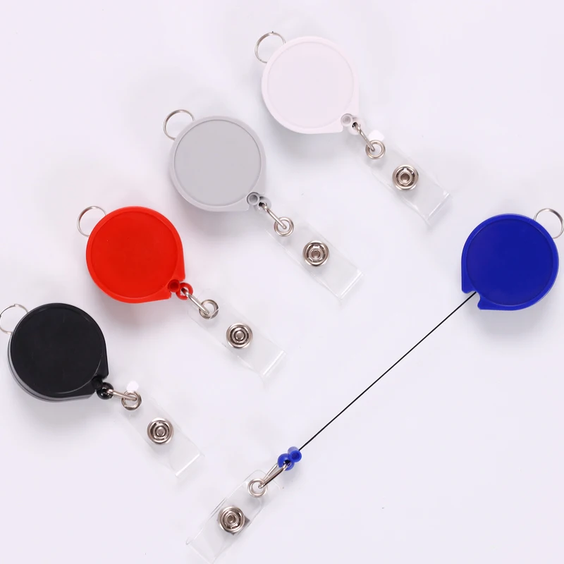 Подгонянный зажим карабина yoyo id кормящих значок reel clip