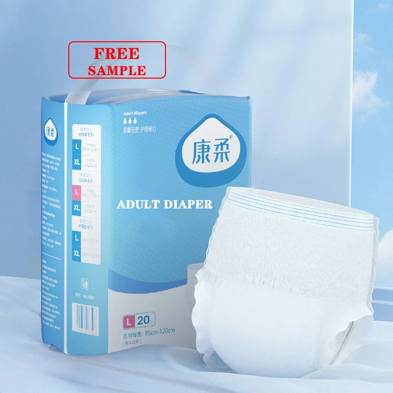 Factory Wholesale Cheap in Bulk Elderly Nappies for Unisex Adult Diapers Disposable Free Sample XXL