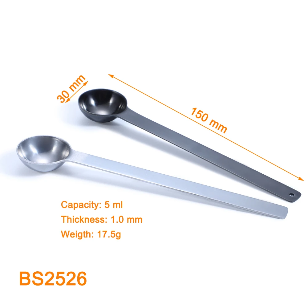 Stainless Steel Measuring Spoon 5ml Capacity Home Kitchen Usage Essential Tool for Accurate Measurements