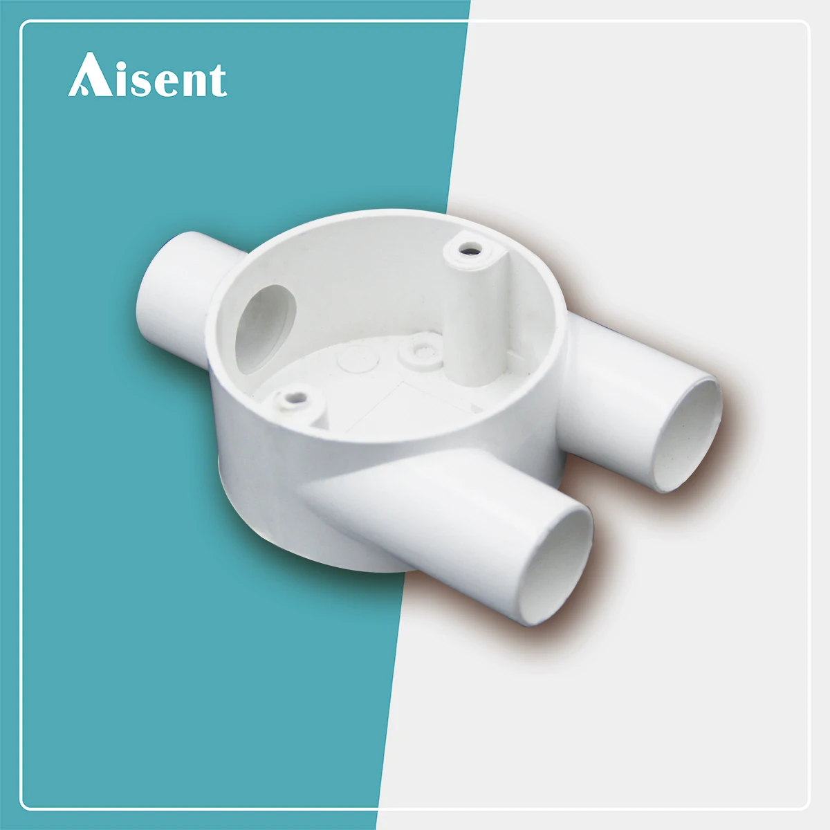 The Electrical Conduit Fitting PVC Junction Boxes one to two way box