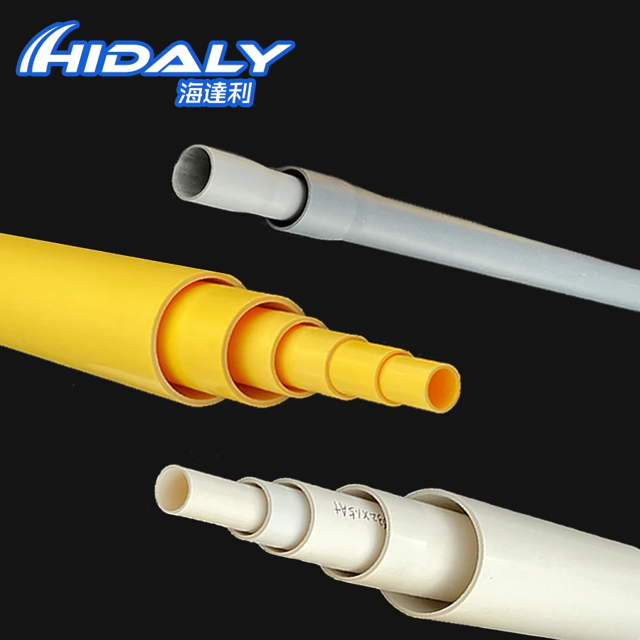 CE RoHs Fireproof 20mm Color Custom Conduit PVC Rigid Plastic Pipr Fitting for South Africa