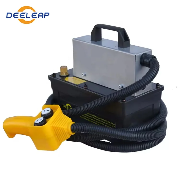 Real Factory PAS13R Air Hydraulic Pump with Wired Remote Control Pressure Test Pump for Hydraulic tools portable hydraulic pump