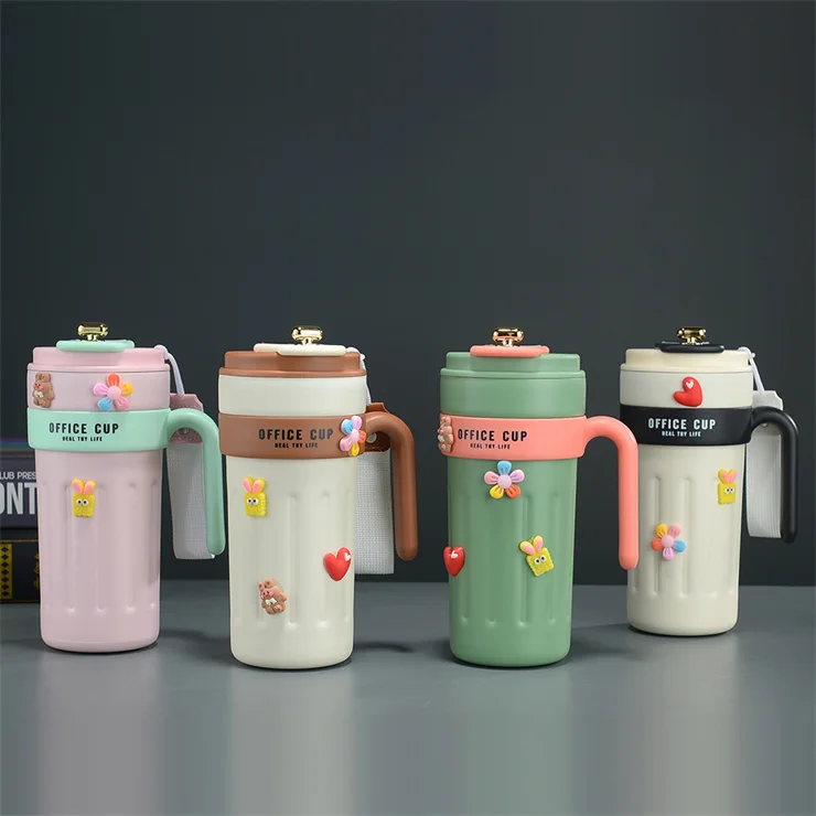 Smart Touch Temperature Display Cup Stainless Steel Vacuum Insulated Tumbler With Digital Lid Coffee Travel Mug Spill Proof Mug