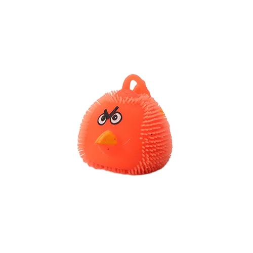 
Hot Selling New Glowing Ball Four Colors Flashing Bouncing Ball Glowing Vent Toy-birdie 