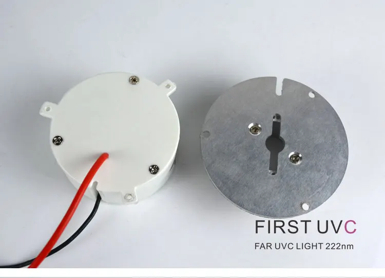 222nm 15w Excimer lamp Space surface sterilization safety for Human Skin and Eyes Firstuvc