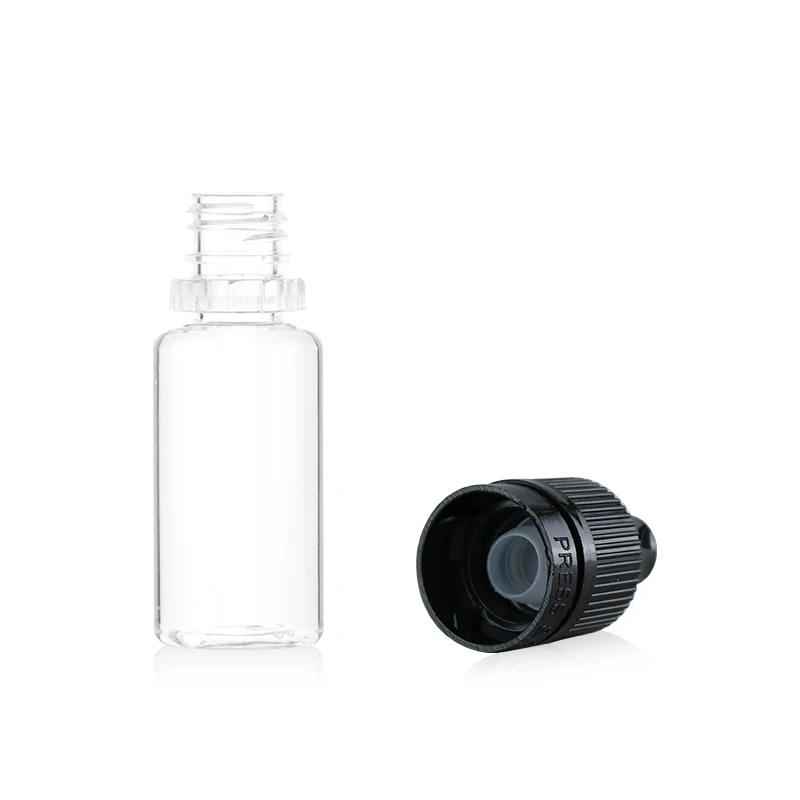 10ml 15ml 30ml 60ml 100ml 120ml soft plastic squeeze unicorn PET bottle for liquid