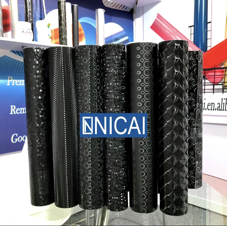 Car Wrapping Vinyl PVC Film 3D Armor Texture Design Decal Film Sticker Computer Back Skin Vinyl Wrap