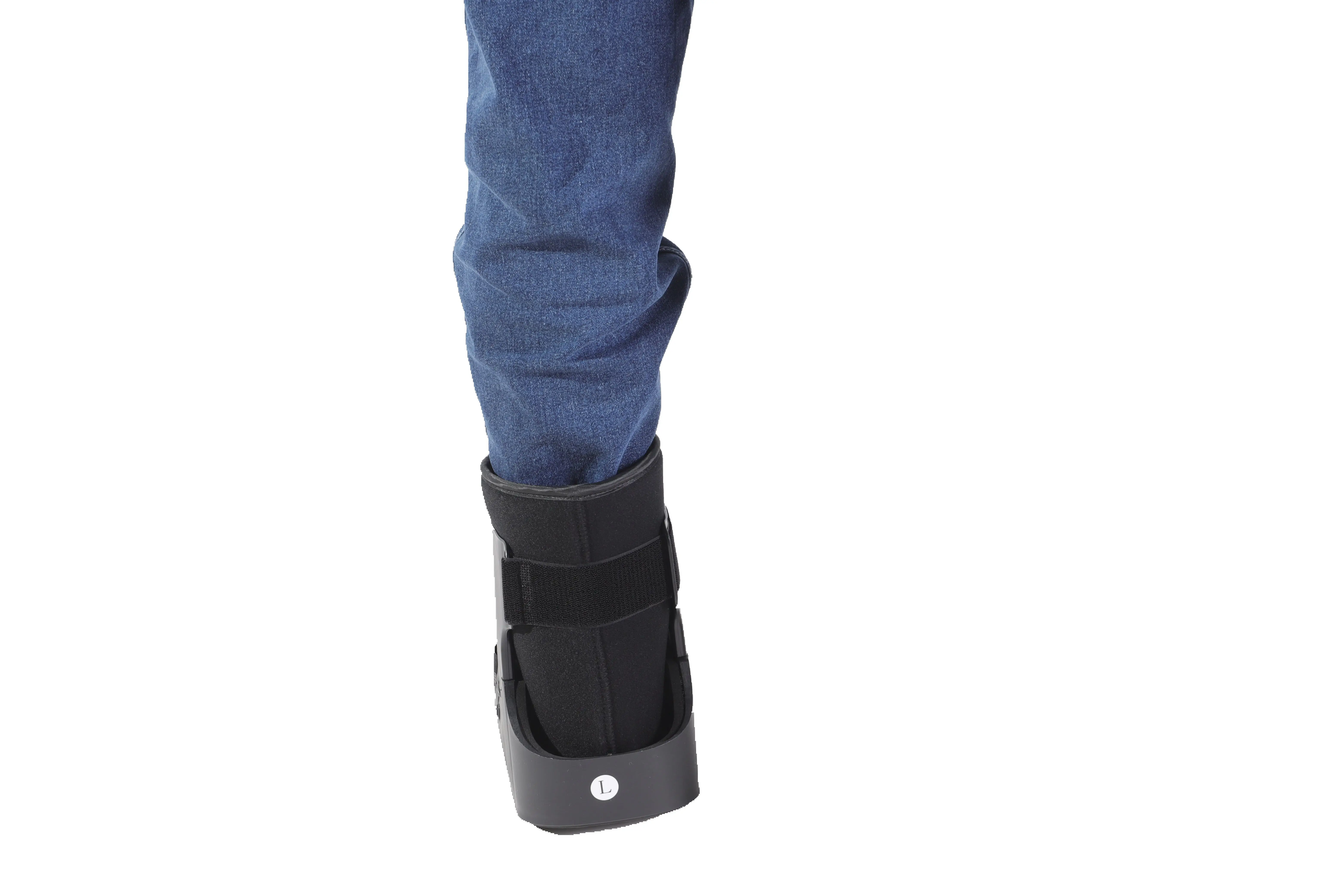Short Black Fracture Ankle Support without airbag Walker Boot