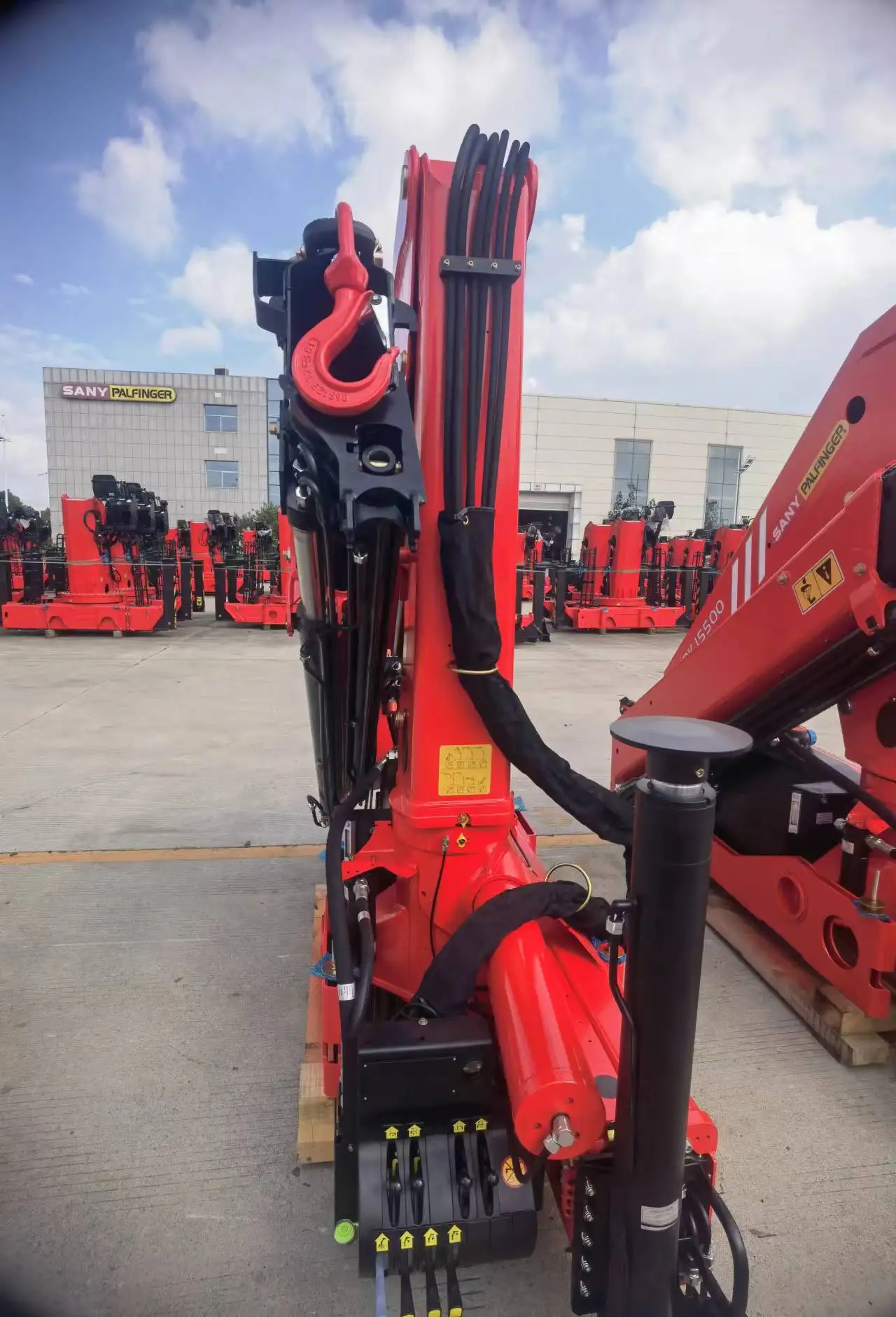 Hot Sale SANY PALFINGER Knuckle Boom Crane 3t 4t 5t Mini Hydraulic Folding Boom Crane SPK8500 with Jib
