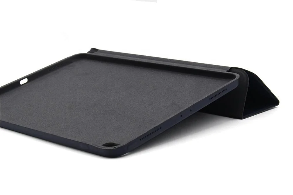 
2020 New Product Obastyle Custom Three Folding Shockproof PU Leather Tablet Cover Case for iPad 