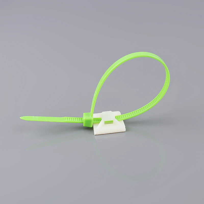 Free samples eco-friendly high quality tie mounts nylon adhesive cable tie mount base zip tie mount