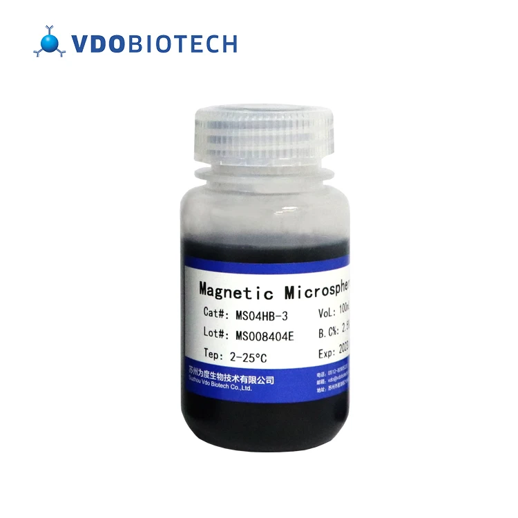 Magnetic Bead Particles Magnetic Nano Microspheres Nucleic Acid Extraction Kits RNA Isolation DNA Purification