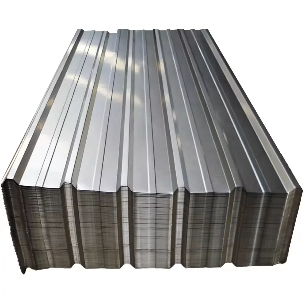 22 Gauge Corrugated Steel Roofing Sheets Galvanized Zinc Zero Spangle Hot Rolled Galvanized Roof Sheet